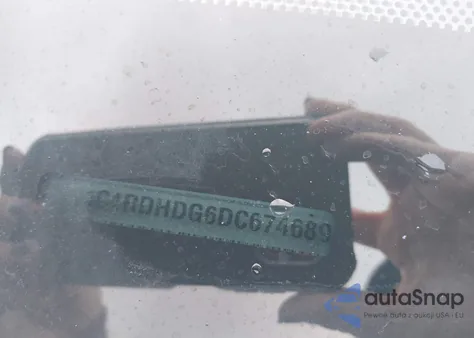 2013 Dodge Durango Crew из США, поврежденный, VIN 1C4RDHDG6DC674689